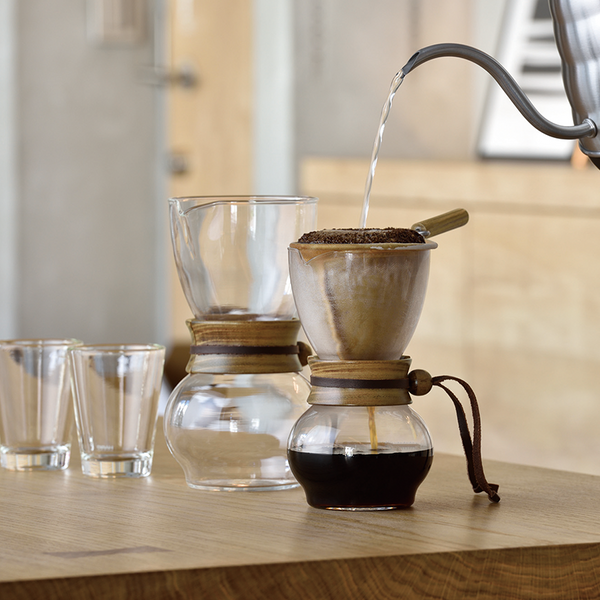 Hario Drip Pot Wood Neck 240/480mL