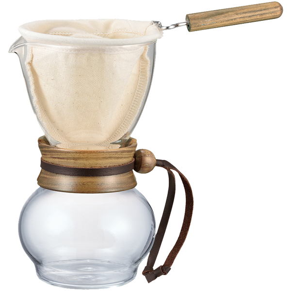 hario Drip Pot Wood Neck 240/480mL