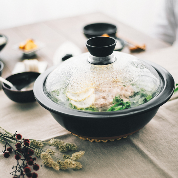 Hario Glass Lid Pot Donabe Go