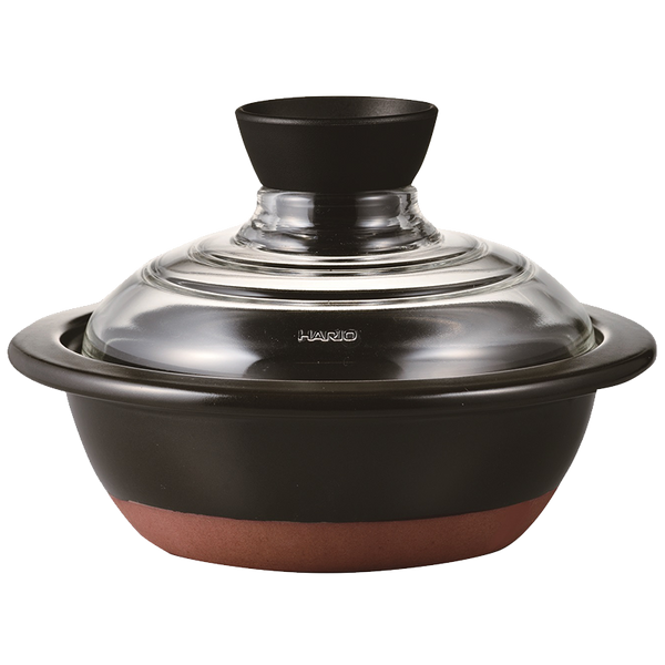 hario Glass Lid Pot Donabe Go