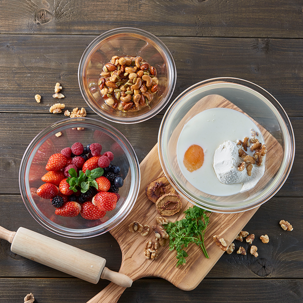 Hario Heatproof Glass Bowl 3 Pcs Set