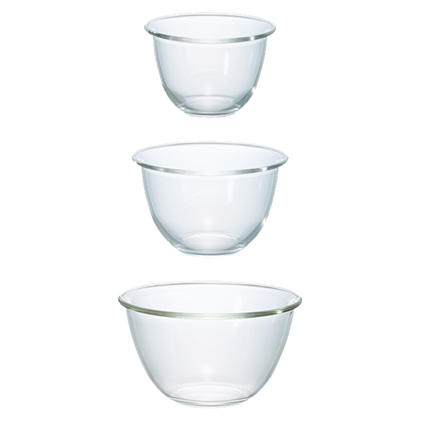 hario Heatproof Glass Bowl 3 pcs set