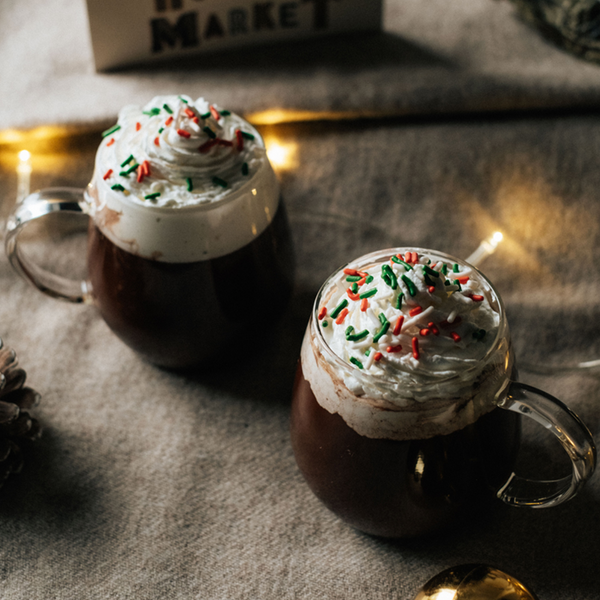 Hario Heatproof Glass Round Mug 2pcs Set