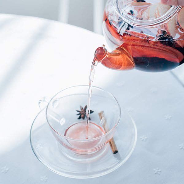 Hario Heatproof Glass Tea Cup & Saucer