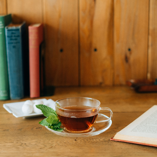 Hario Heatproof Glass Tea Cup & Saucer