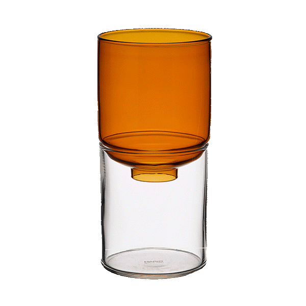 hario [Life with Glass Series] Glass Flower Vase