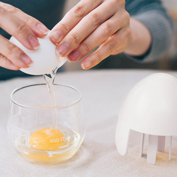 Hario Microwave Glass Egg Cooker