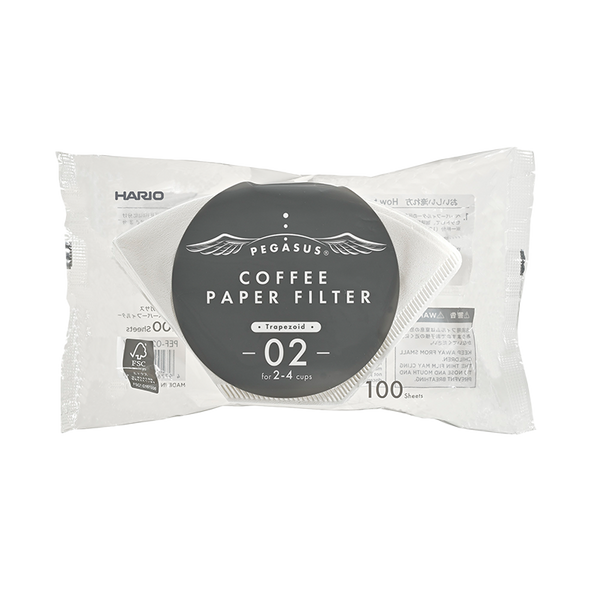 hario Pegasus Filter Paper 01/02/03 Size (100 pcs)