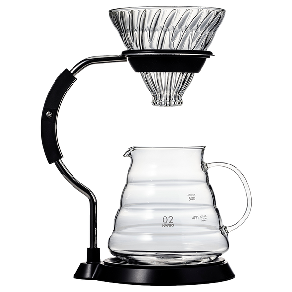 Hario V60 Arm Stand Glass Dripper Set