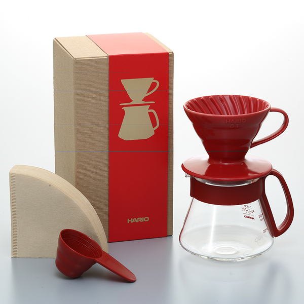 Hario V60 Ceramic Dripper Set 01 Size
