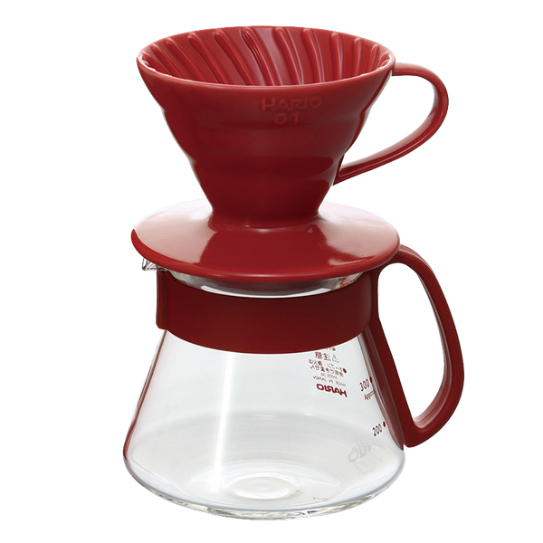 hario V60 Ceramic Dripper Set 01 size