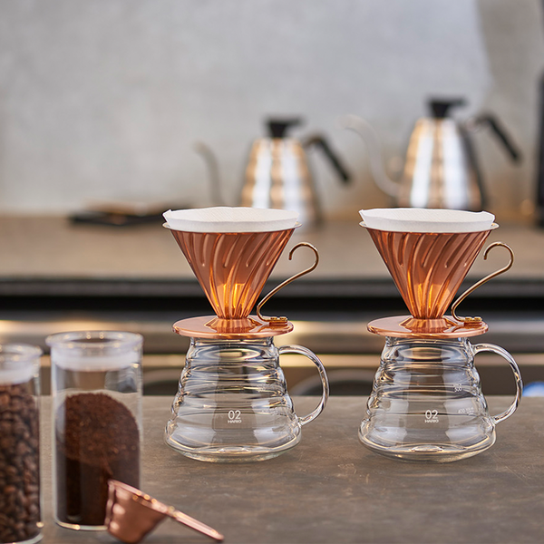 Hario V60 Copper Dripper 02 Size