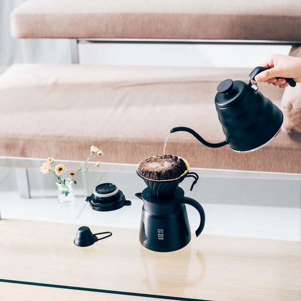 Hario V60 Drip Kettle Buono Matte Black