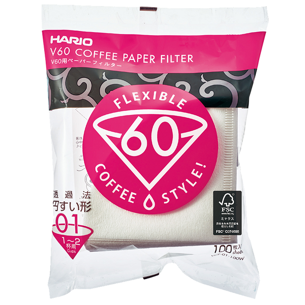 hario V60 Filter Paper 01 Size (100 pcs)