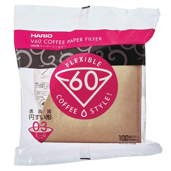 Hario V60 Filter Paper 03 Size (100 Pcs)