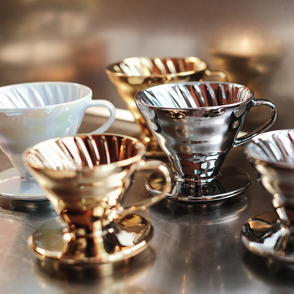 Hario V60 Metallic Colour Ceramic Dripper 02 Size