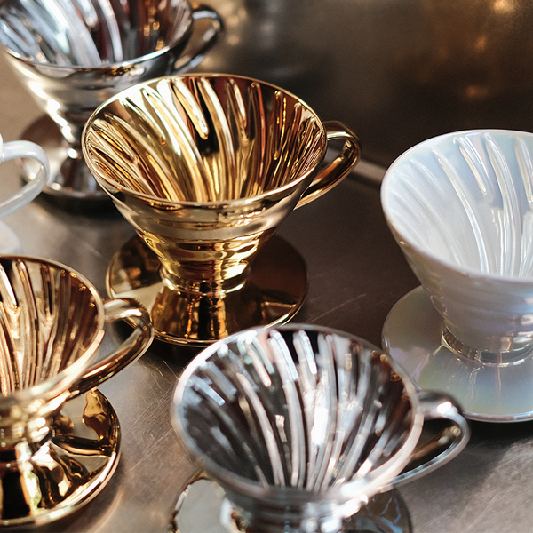 Hario V60 Metallic Colour Ceramic Dripper 02 Size