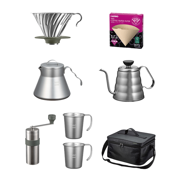 hario V60 Outdoor Coffee Full Set