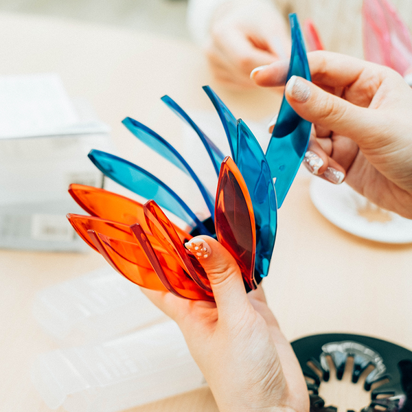 Hario V60 Suiren Dripper Coloured Ribs 6 Pcs