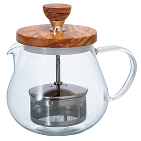 hario Wood Pull-up Tea Maker Teaor 450/700mL