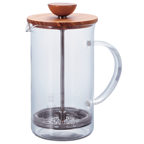 Hario Wood Tea & Coffee Press 300/600mL