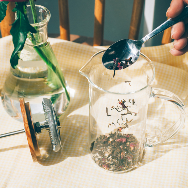 Hario Wood Tea & Coffee Press 300/600mL