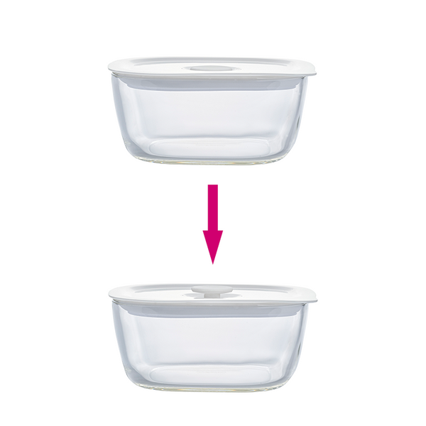 Hario Heatproof Glass Container 600mL (Oven/Microwave-safe)