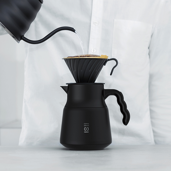Hario V60 Insulated Stainless Steel Server Plus 600/800mL