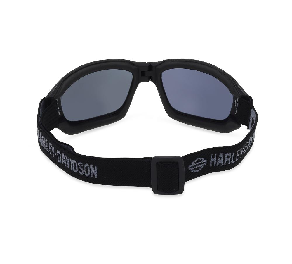 Harley Battery Rectangular Foldable Goggle Performance Sunglasses