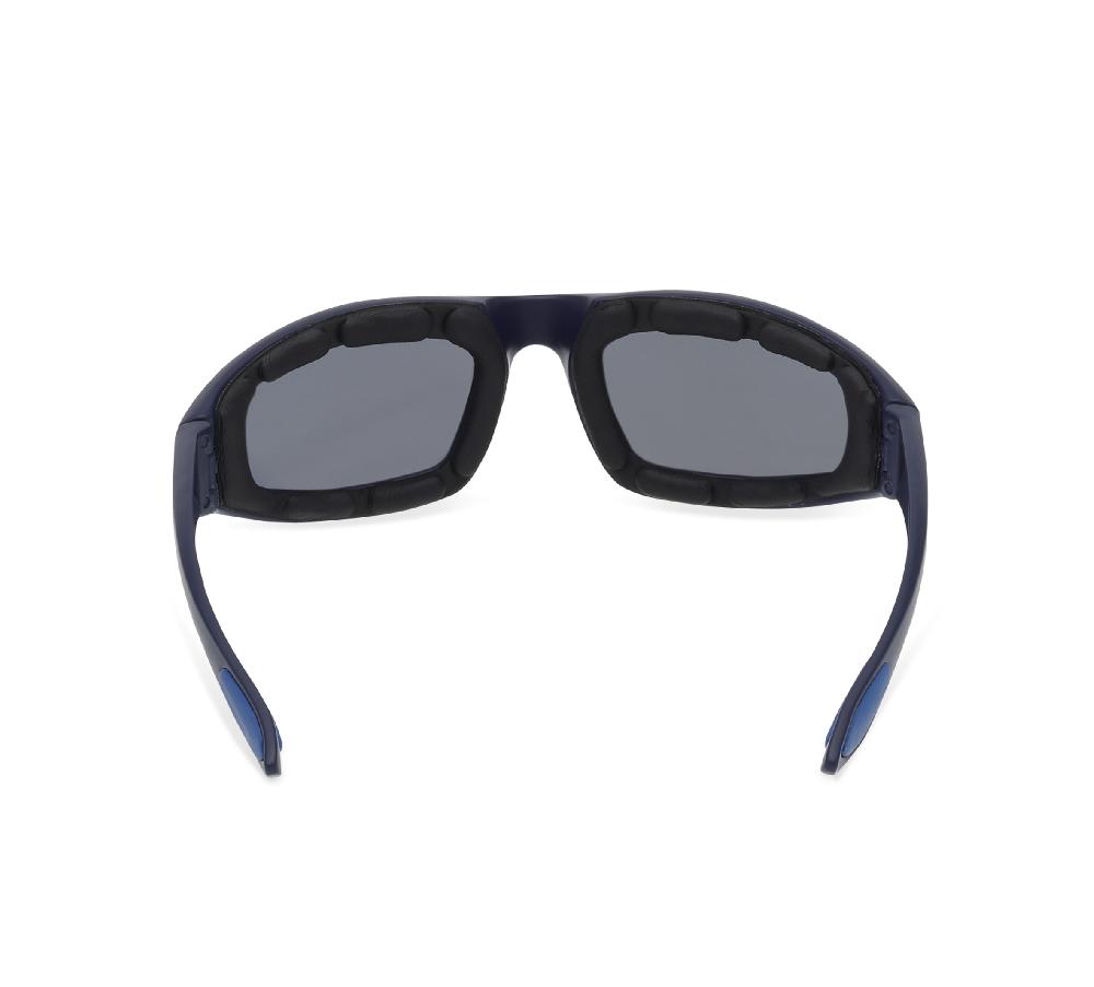 Harley Checker Oval Mototcycle Riding Wrap Sunglasses