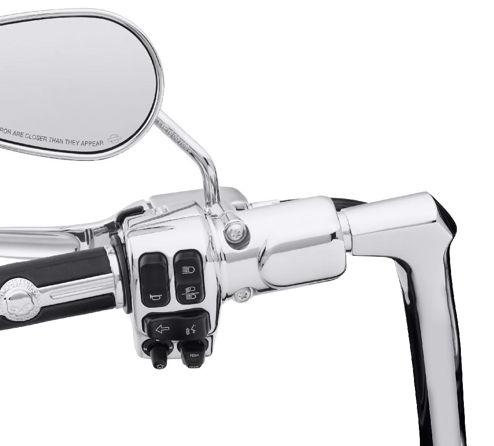 Harley Chrome Clutch Bracket & Master Cylinder Reservoir Kit