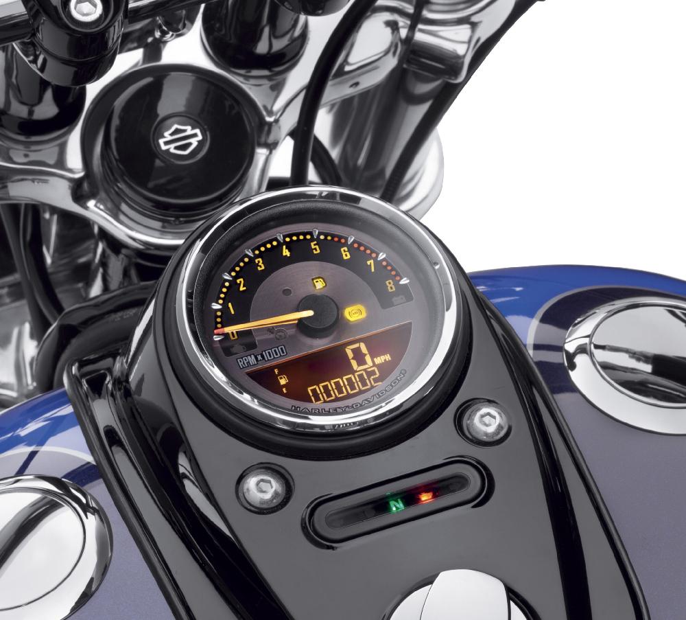 Harley Digital Combination Speedometer / Tachometer - MPH/km/hr