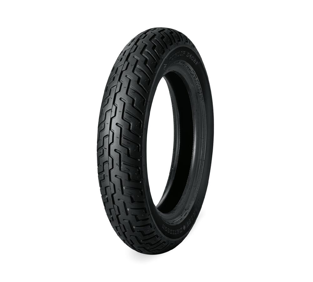 harley Dunlop Tire Series - D402F MT90B16 Blackwall - 16 in. Front