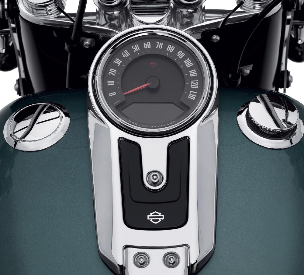 Harley Flush-Mount Fuel Cap And Left Side Tank Cap Kit