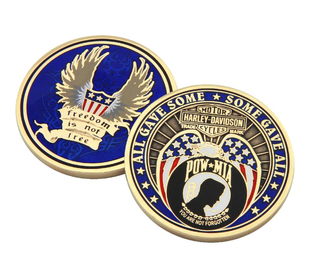 Harley For Those Who Serve Series Freedom Is Not Free Coin