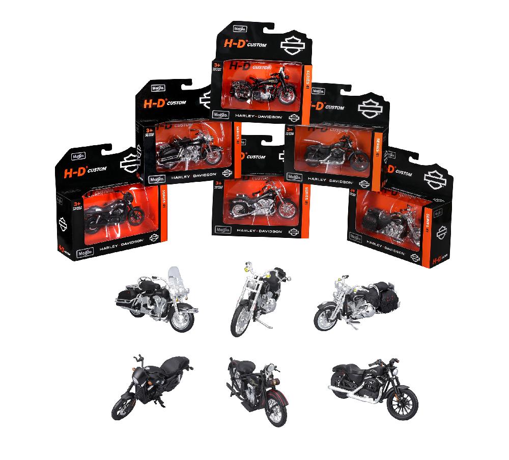 harley H-D 1:18 Scale Diecast Motorcycle Series 41 Set