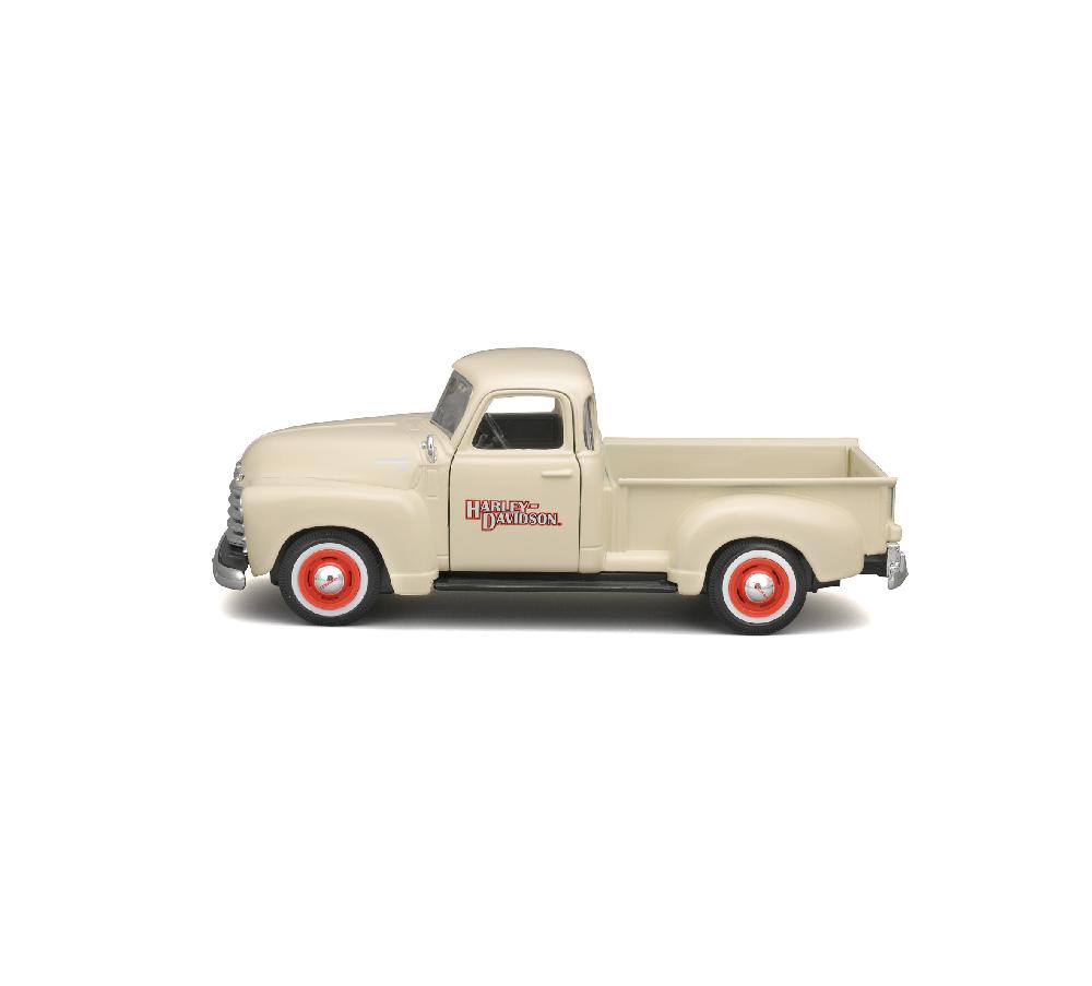 Harley H-D 1:24 Scale Diecast '01 FLSTS Her Sprngr + '50 Chevy 3100