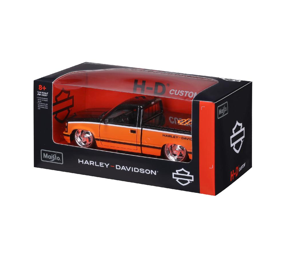 Harley H-D 1:24 Scale Diecast Custom 1993 Chevrolet 454 SS Pickup Truck