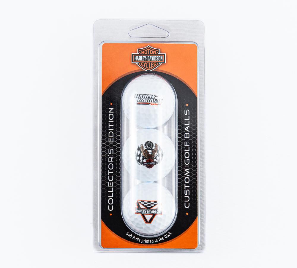 Harley H-D Collector's Edition Vintage Golf Ball Tri-pack