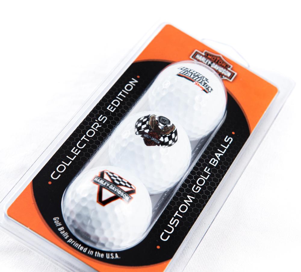 Harley H-D Collector's Edition Vintage Golf Ball Tri-pack