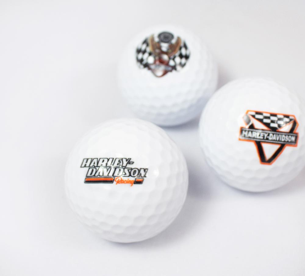 harley H-D Collector's Edition Vintage Golf Ball Tri-pack