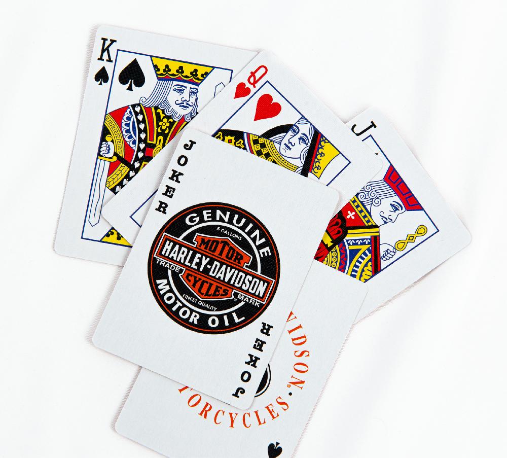 Harley H-D Genuine Motor Oil Can Standard Playing Cards