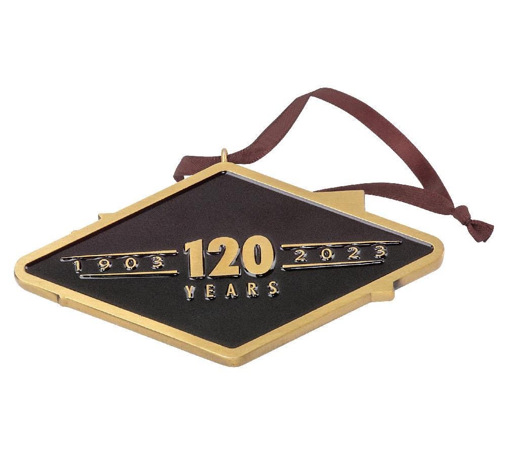 Harley 120th Anniversary Metal Ornament