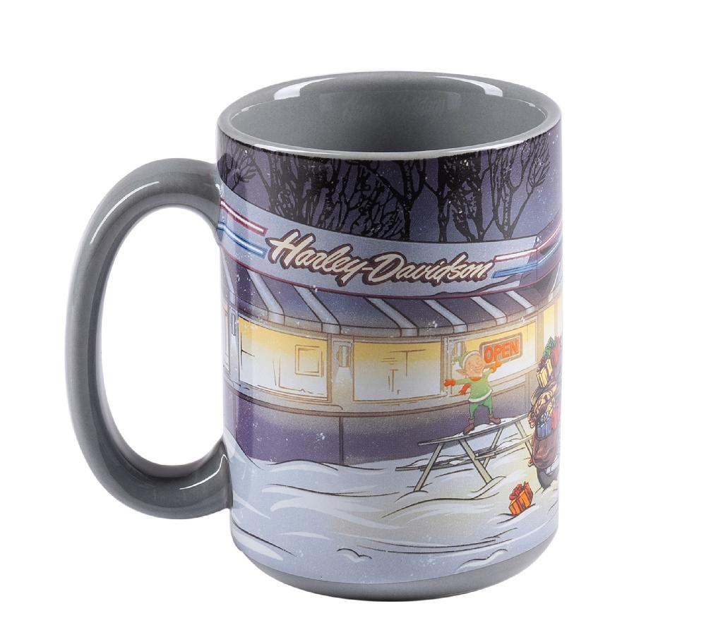 Harley 2024 Biker Santa Mug