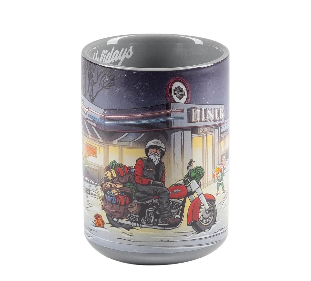 harley 2024 Biker Santa Mug