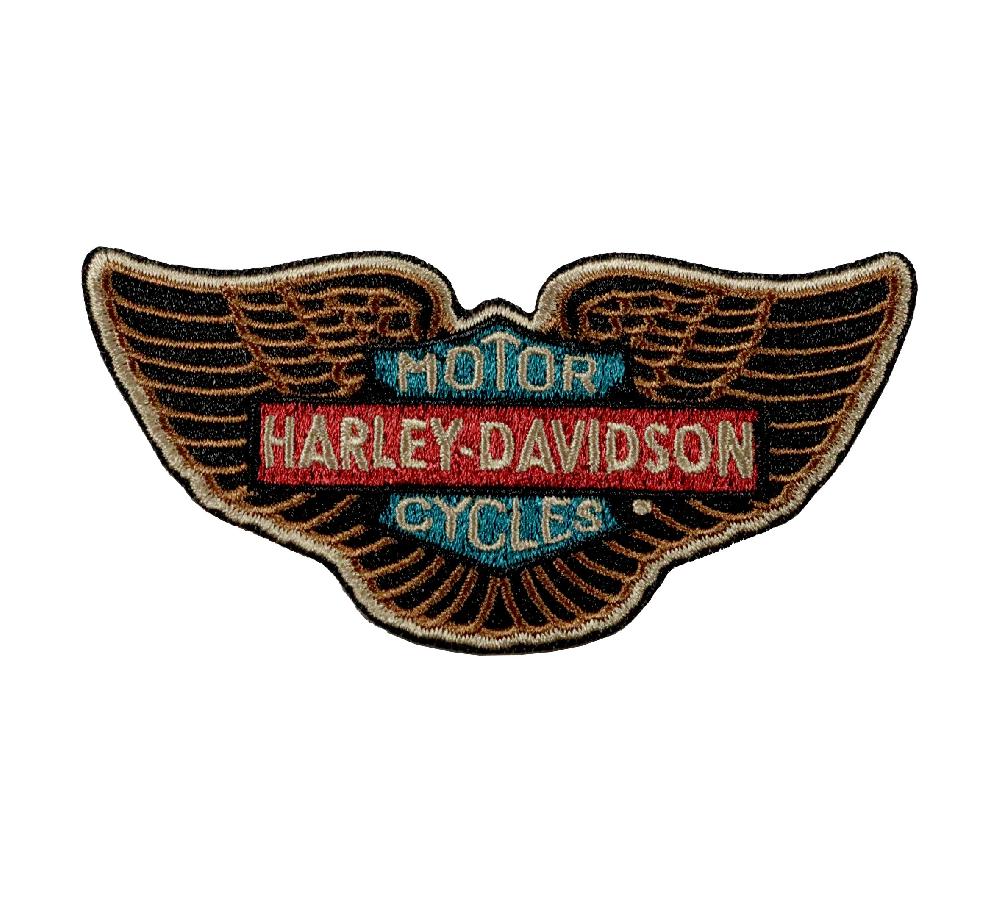 harley 3.5" Classic Wing Patch