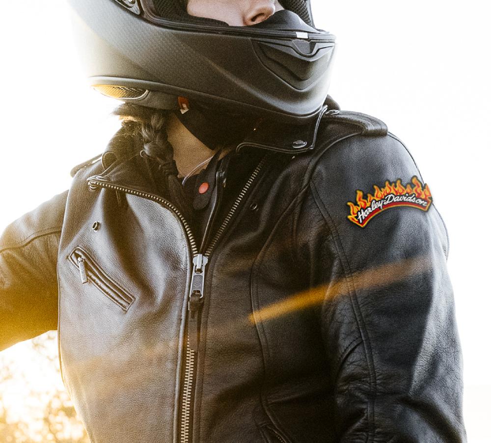 Harley 3.5” Spicy Davidson Patches