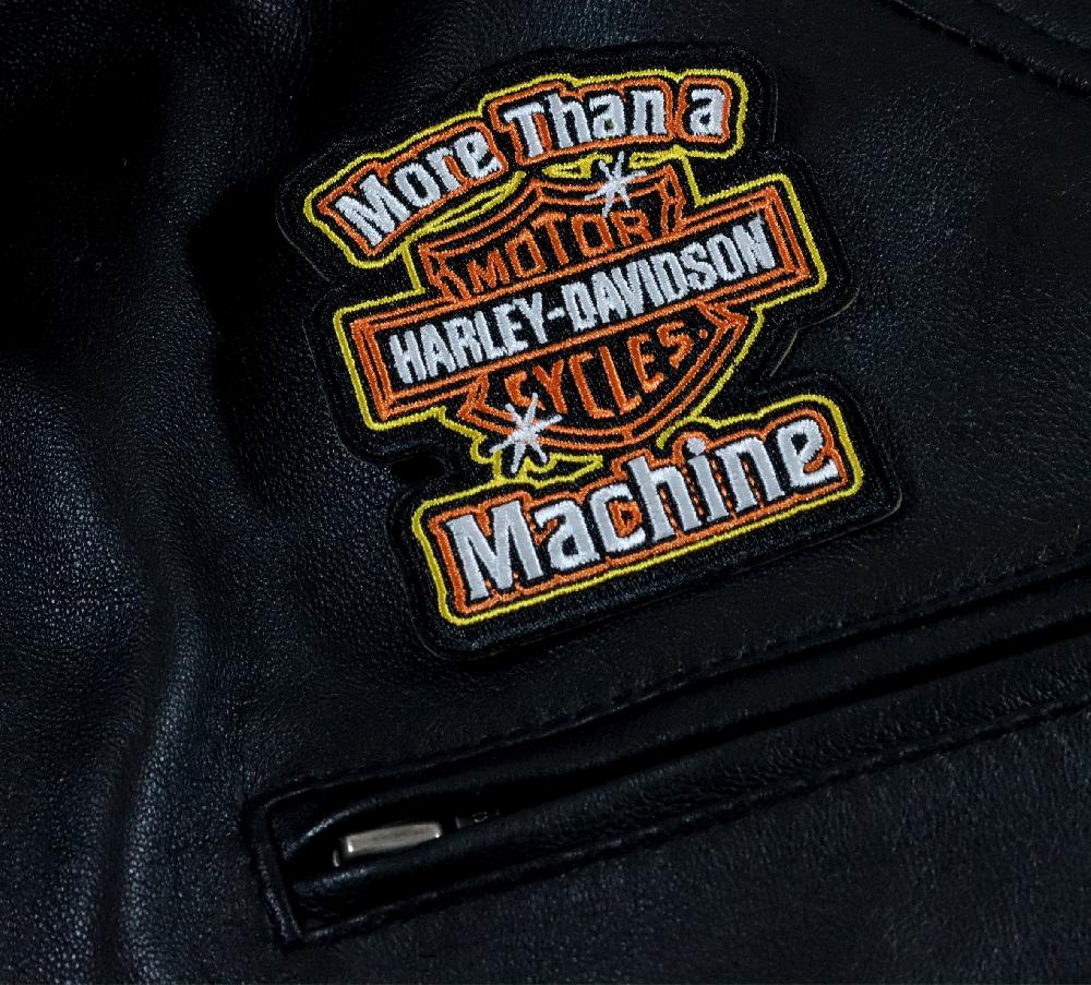 Harley 3" More Machine Patch