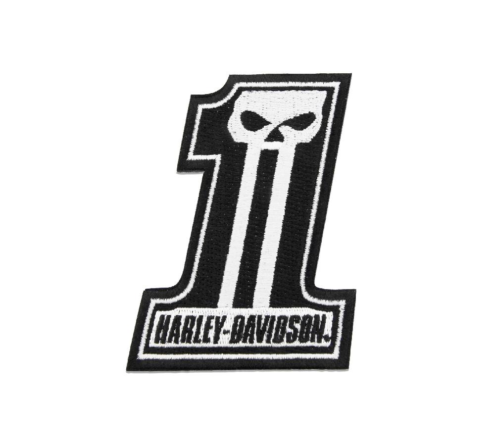 harley 4" Dark Custom Patch