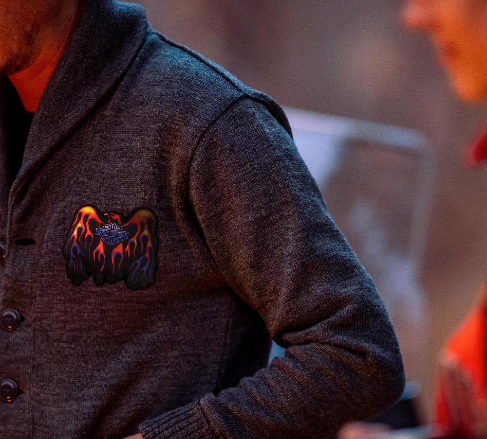 Harley 4" Eagle Rising Patch